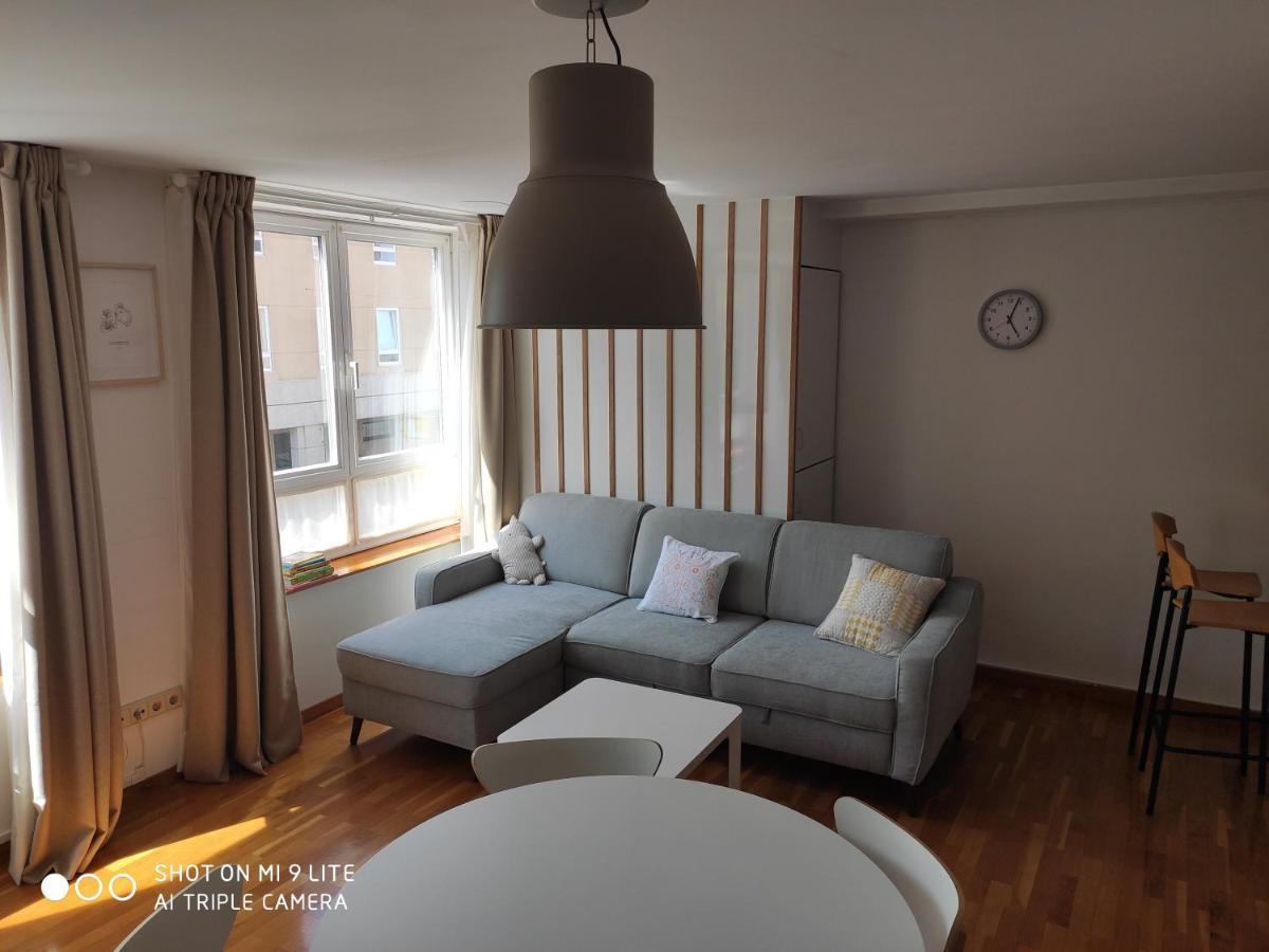 Luminoso Y Acogedor Apartamento En La Playa Oleiros Dış mekan fotoğraf